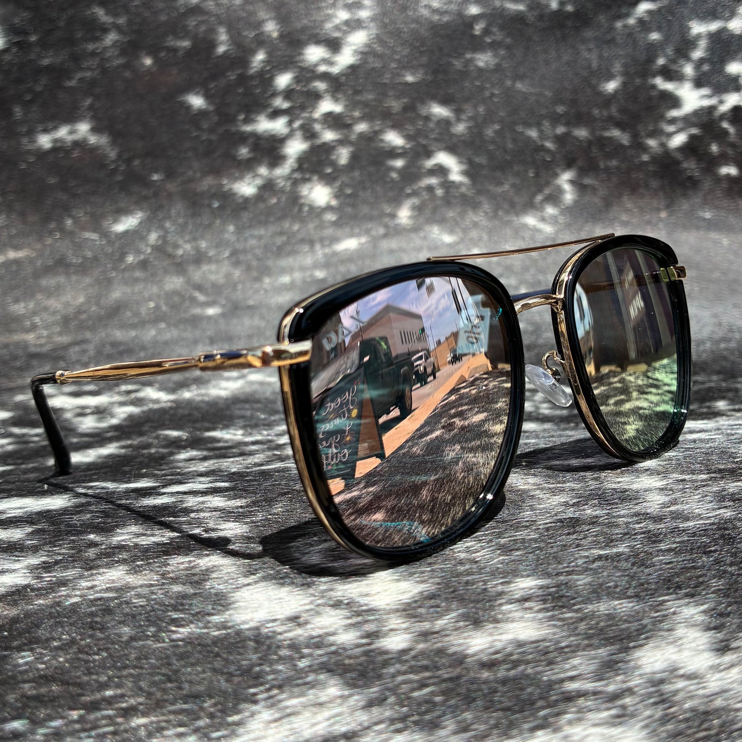 Ivy Gold Sunglasses