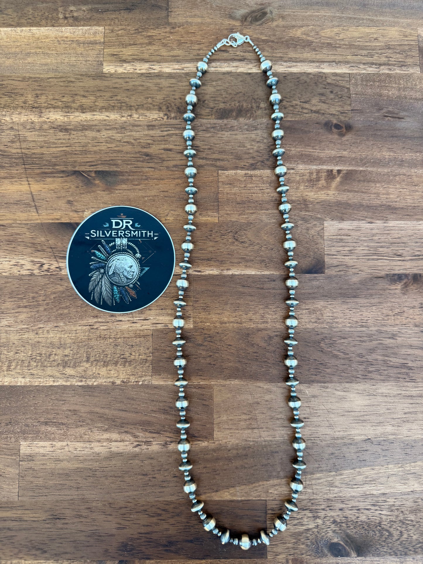 Necklace - 30” - 3mm - 8mm Rondell - 9mm