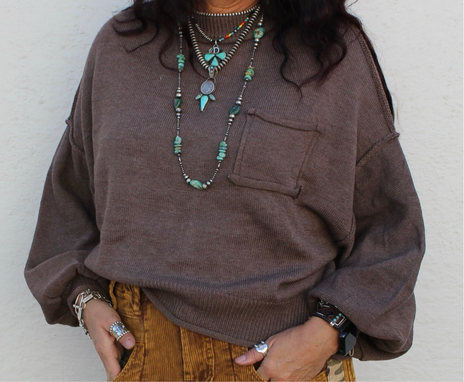 Coffee Pocket Sweater