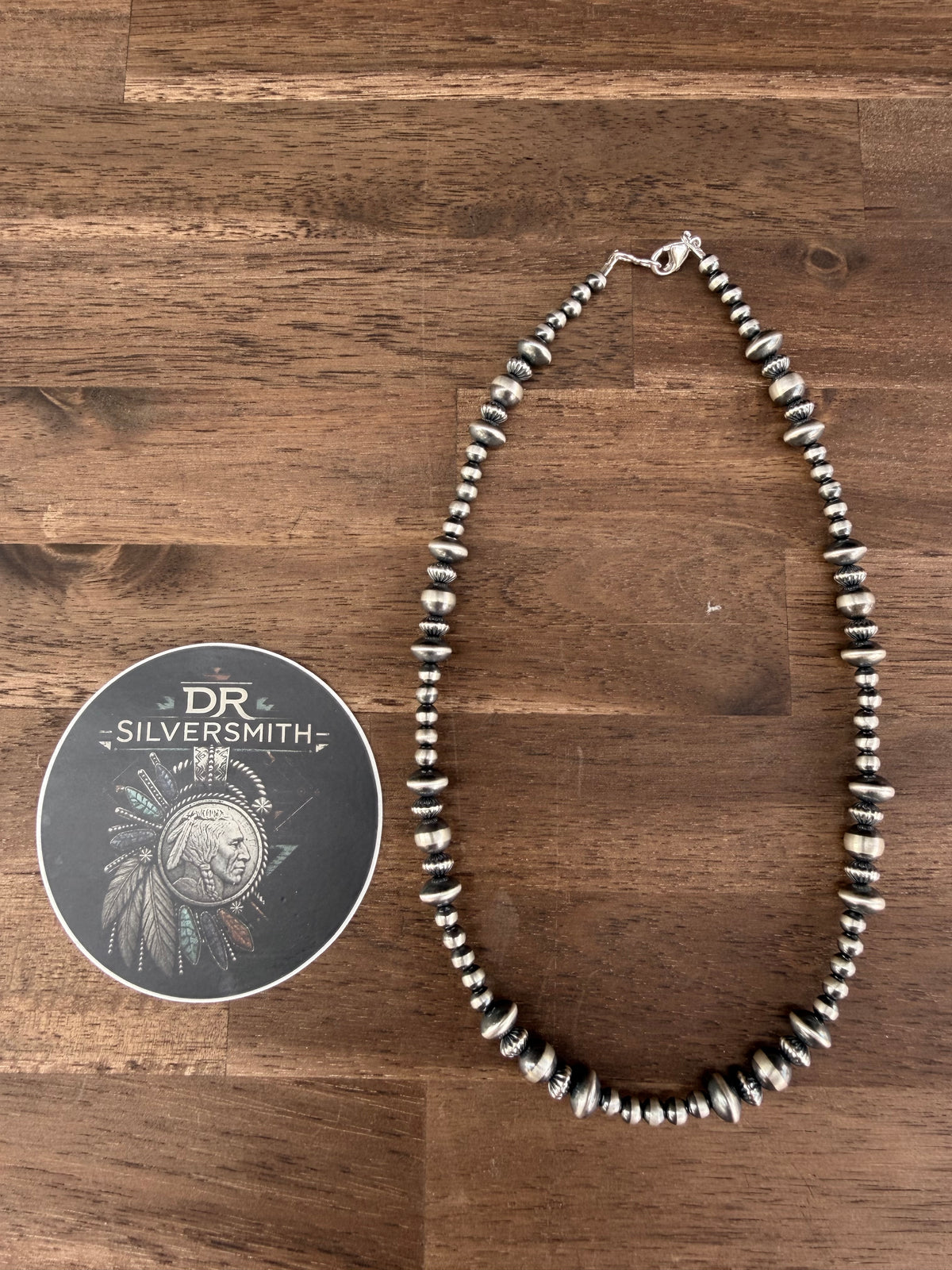 Necklace - 18” - 5mm - 7.5mm/8mm Rondell - 8mm