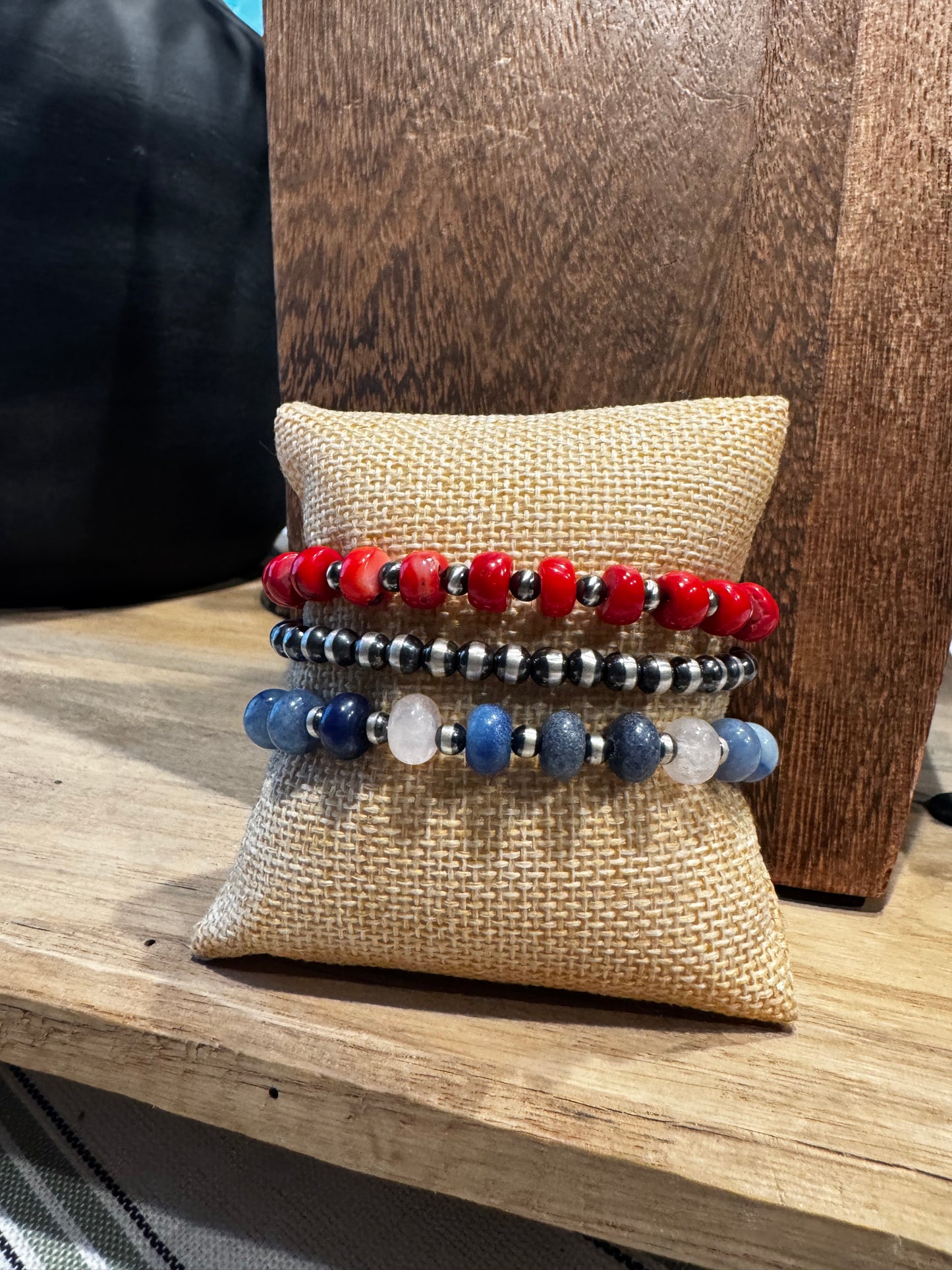 Bracelet- Denim Blue 5mm