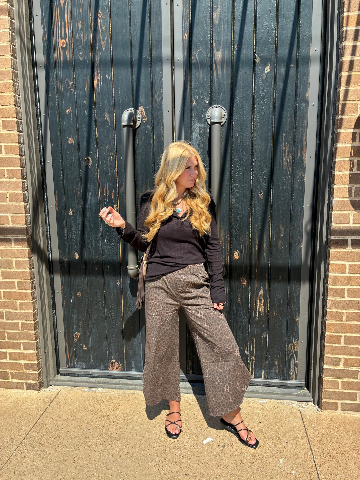 Tulip Pants in Leopard