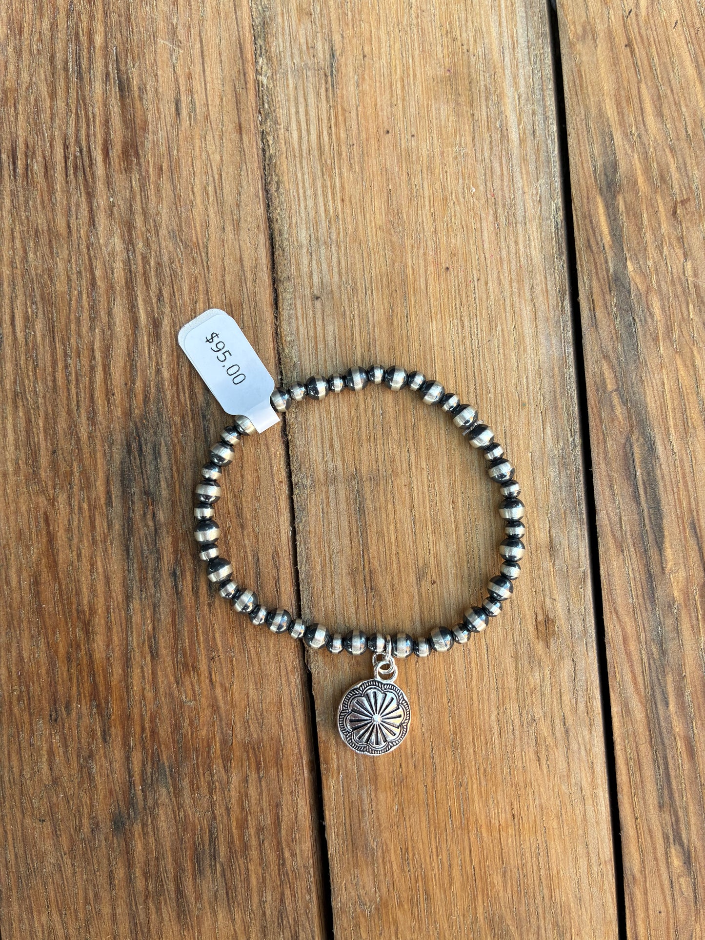 Bracelet - 4mm & 5mm Concho Charm Bracelet