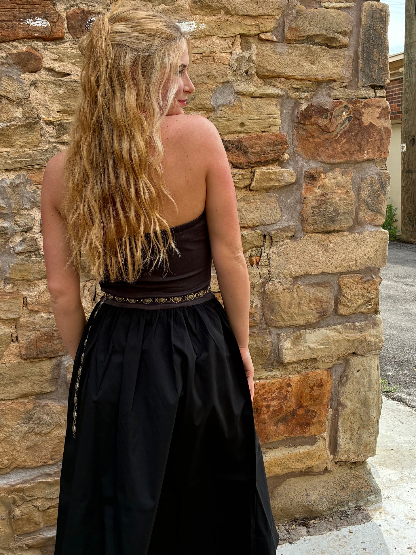 Tube top midi dress