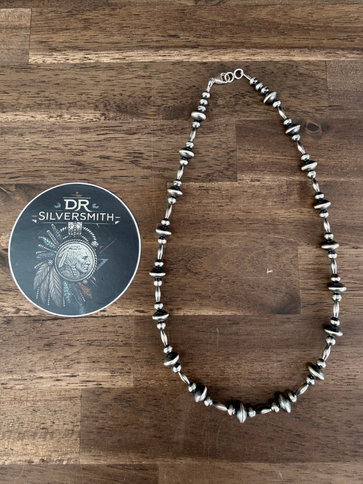 Necklace - 18” - 5mm - 8mm Rondell - Torpedo