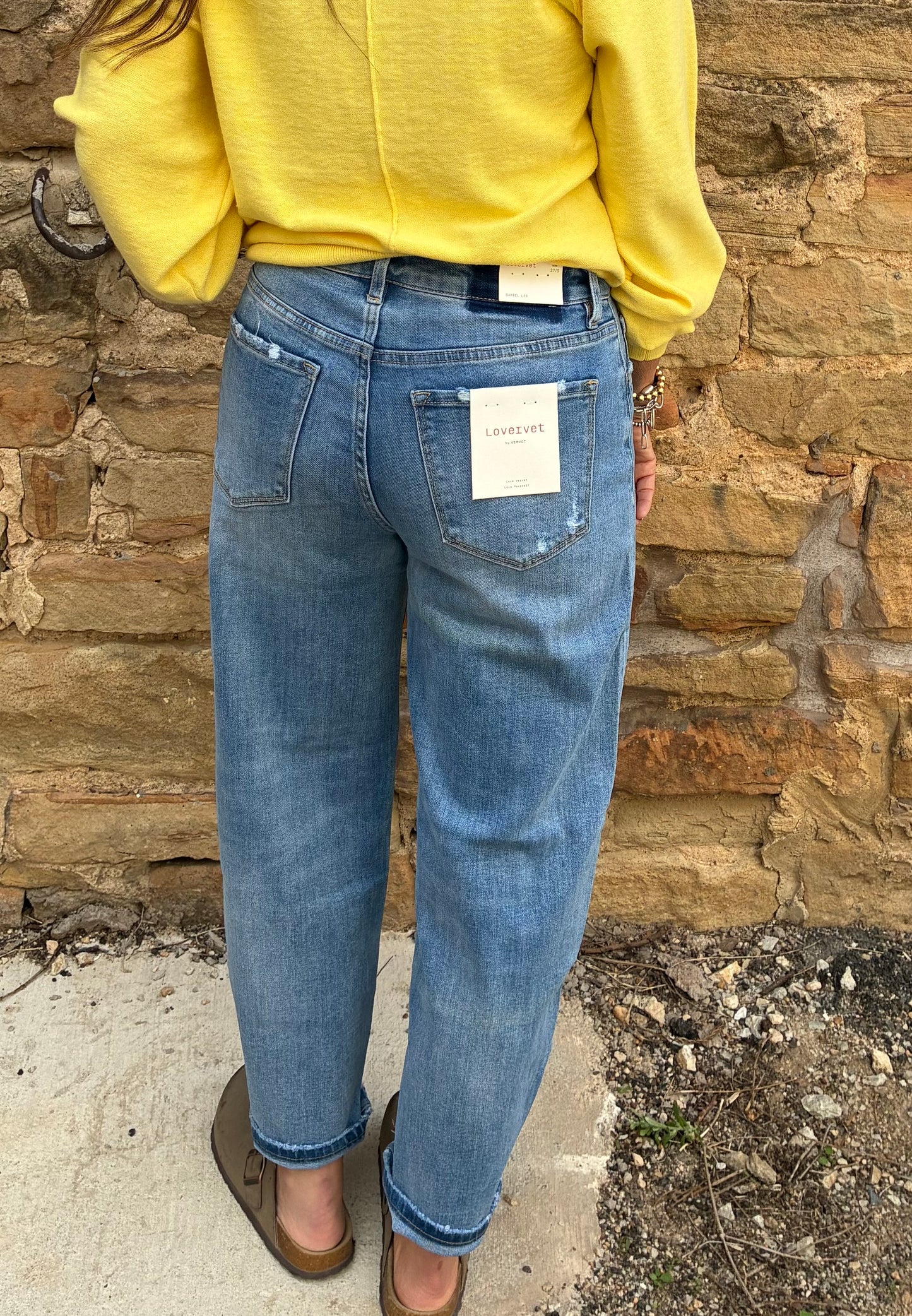 Cello Slim Barrel Jeans