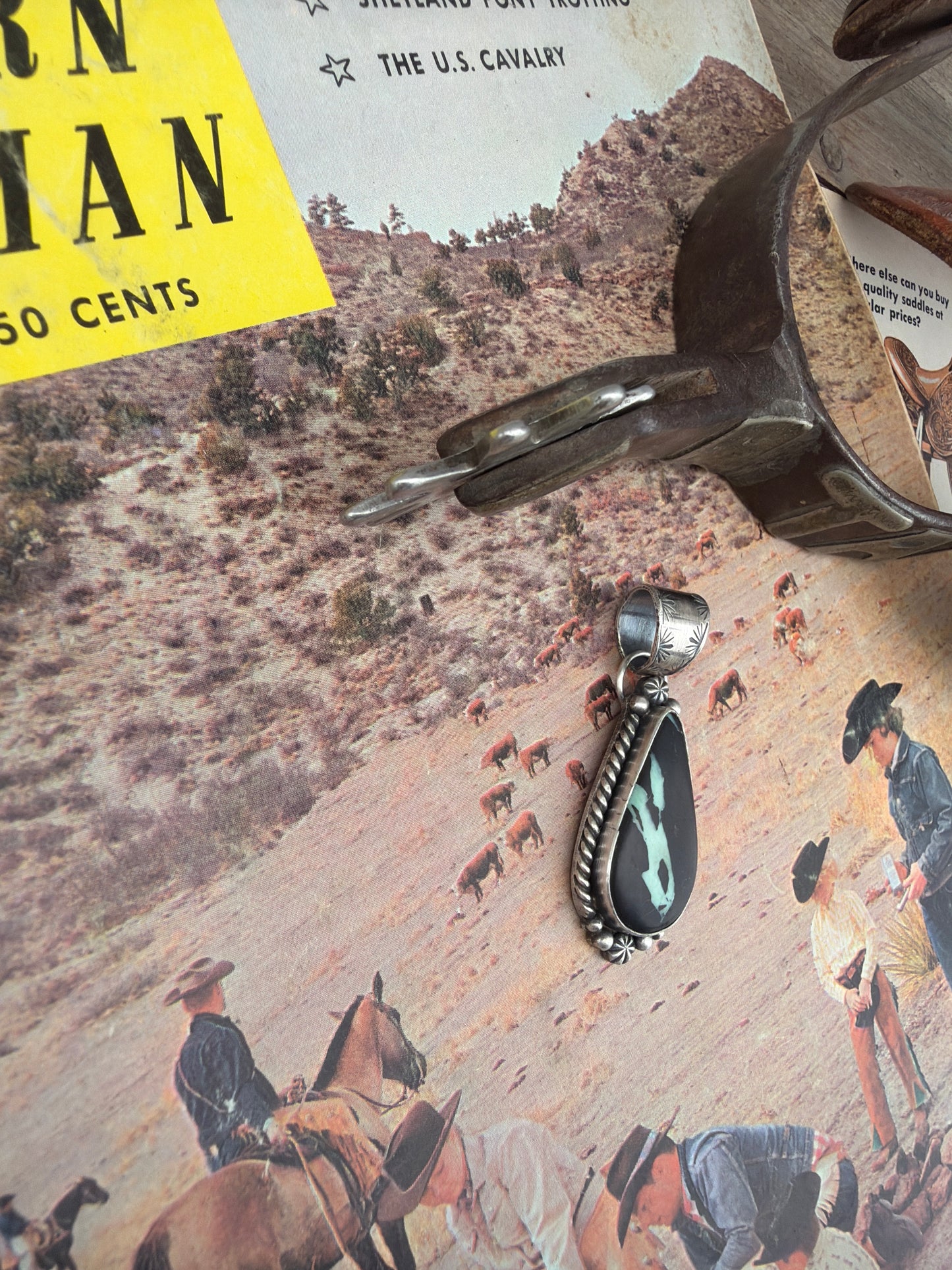 Black Buffalo Pendant