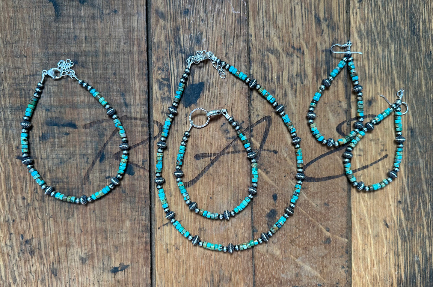 Earrings - Sterling Silver & Turquoise