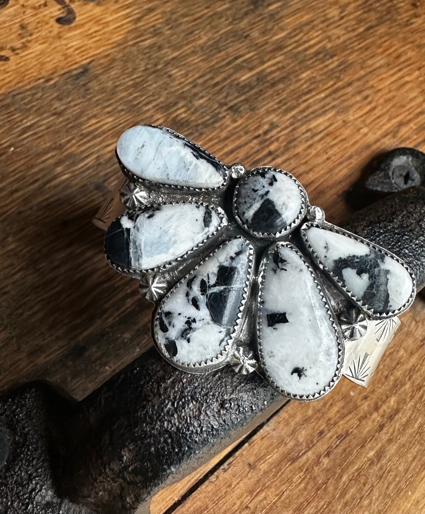 White Buffalo Cuff