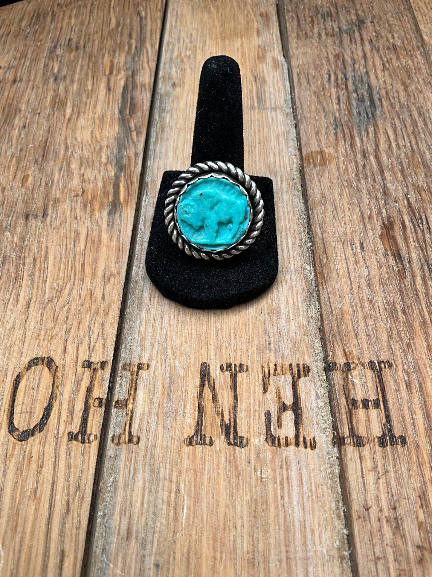 Turquoise Buffalo Ring