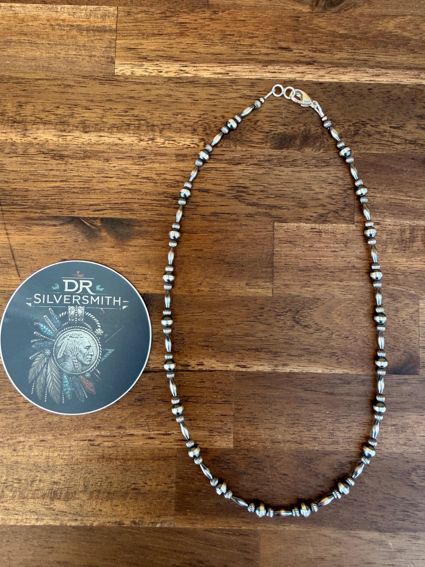 Necklace - 20” 3mm - 4mm Rondell - 6mm & Torpedo