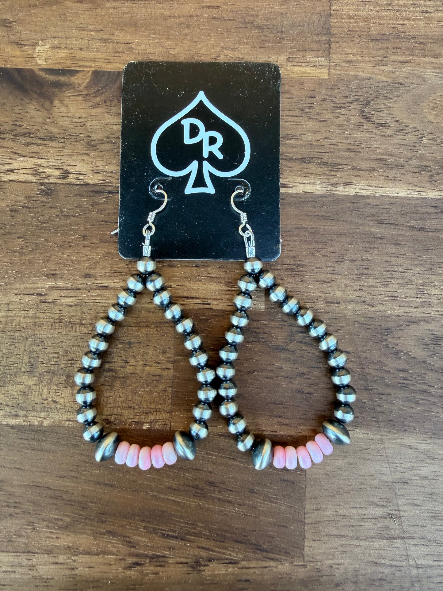 Earrings - 6mm, 8mm & Pink Conch