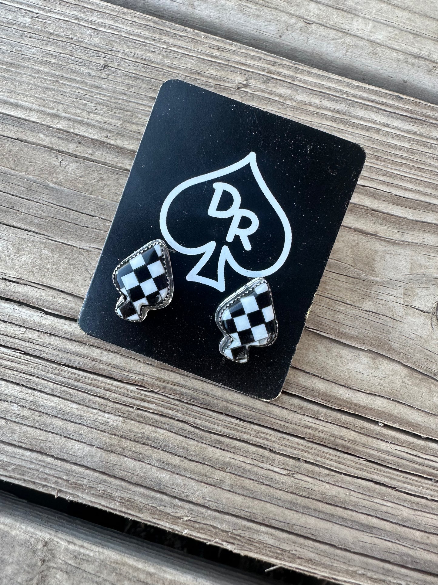 Spade Stud Earrings