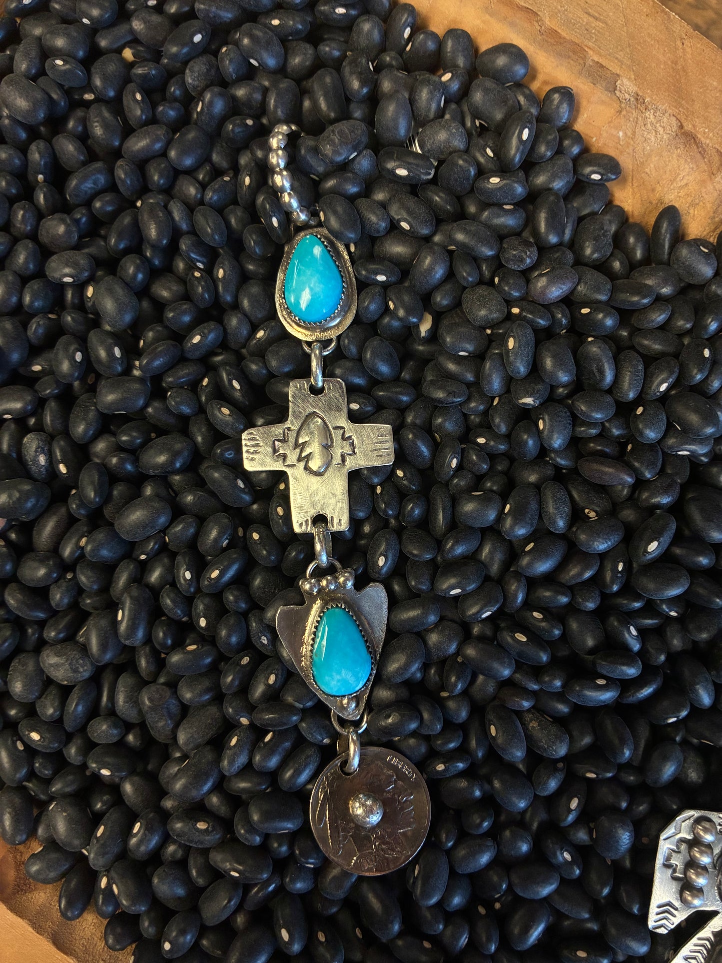 Cross Drop Pendant