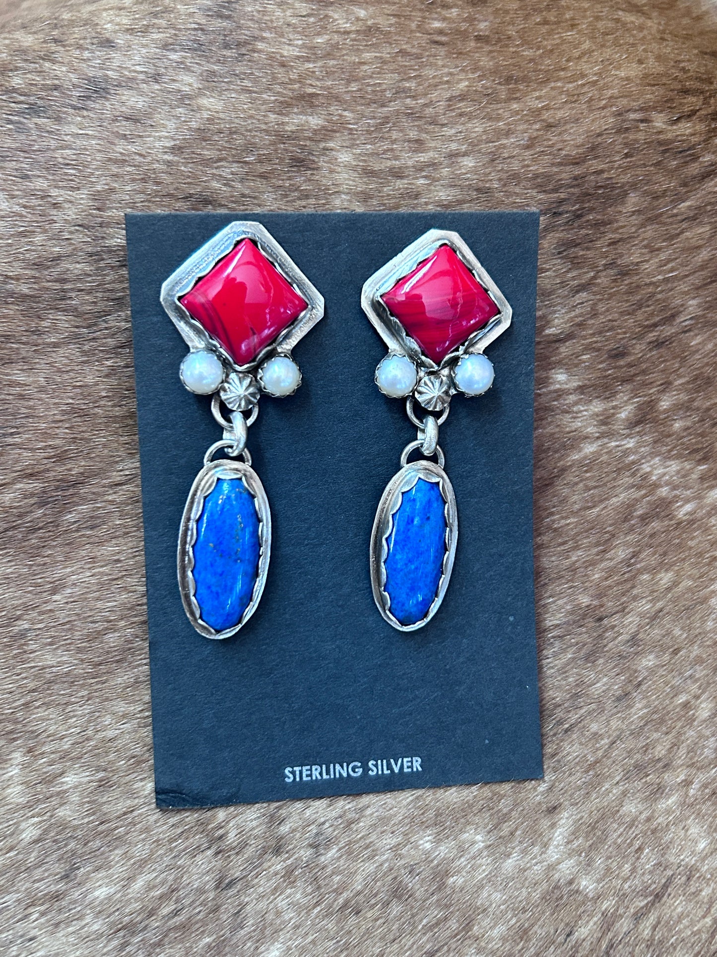 All American Dangle Earrings