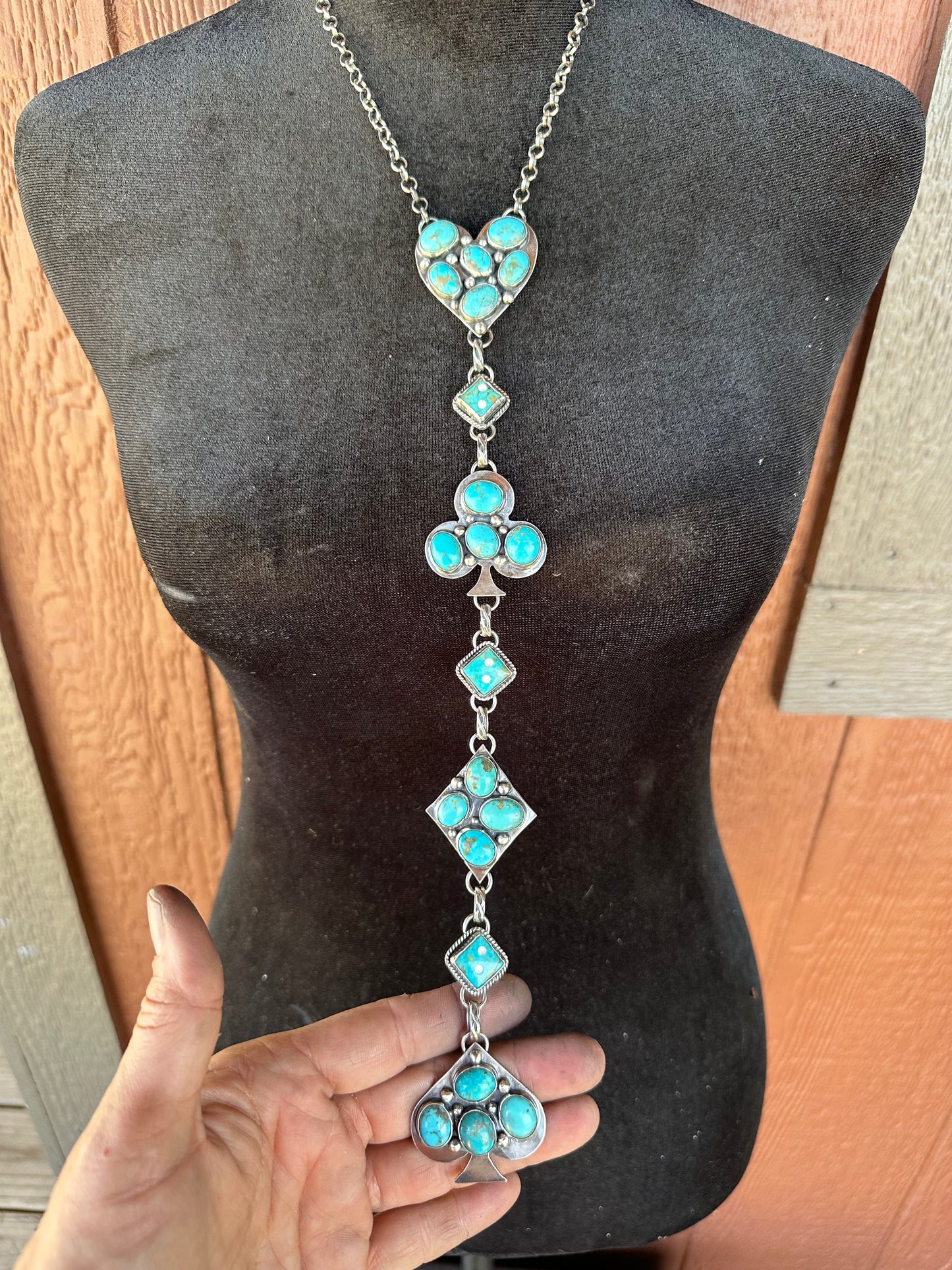 SUITS Turquoise Lariat