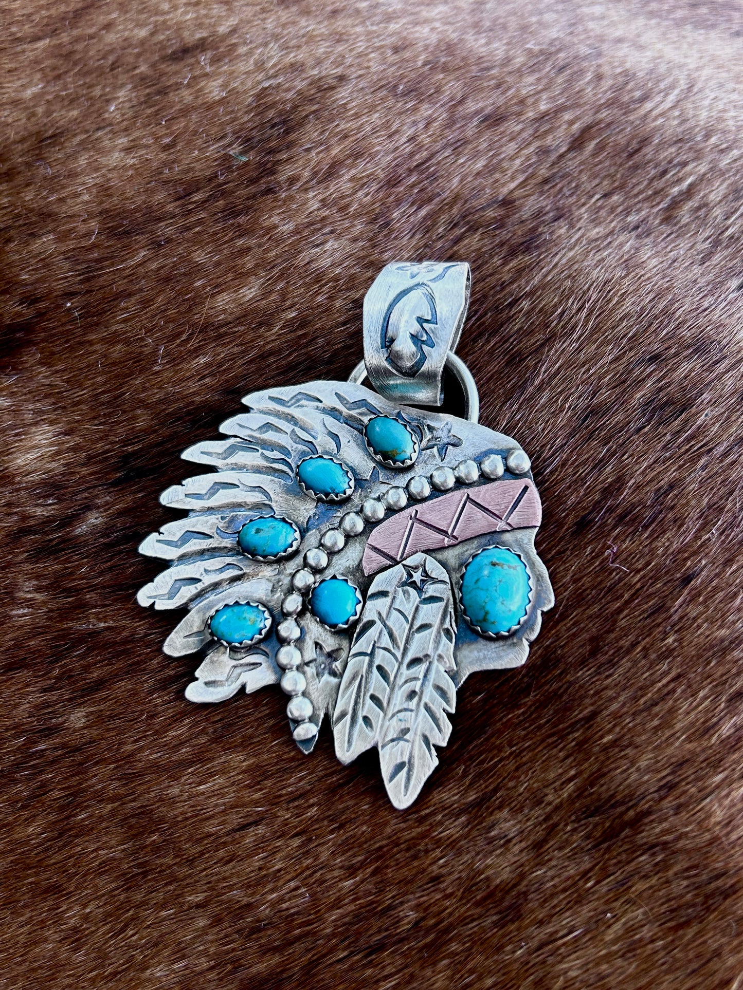 Indian Head Pendant