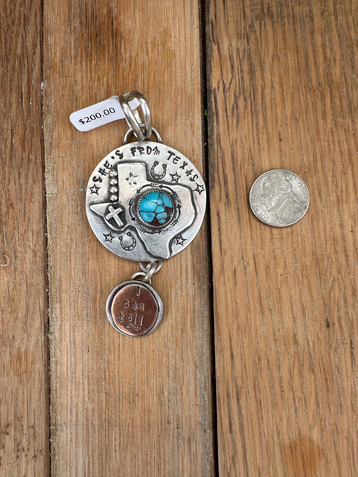 She’s From Texas Pendant