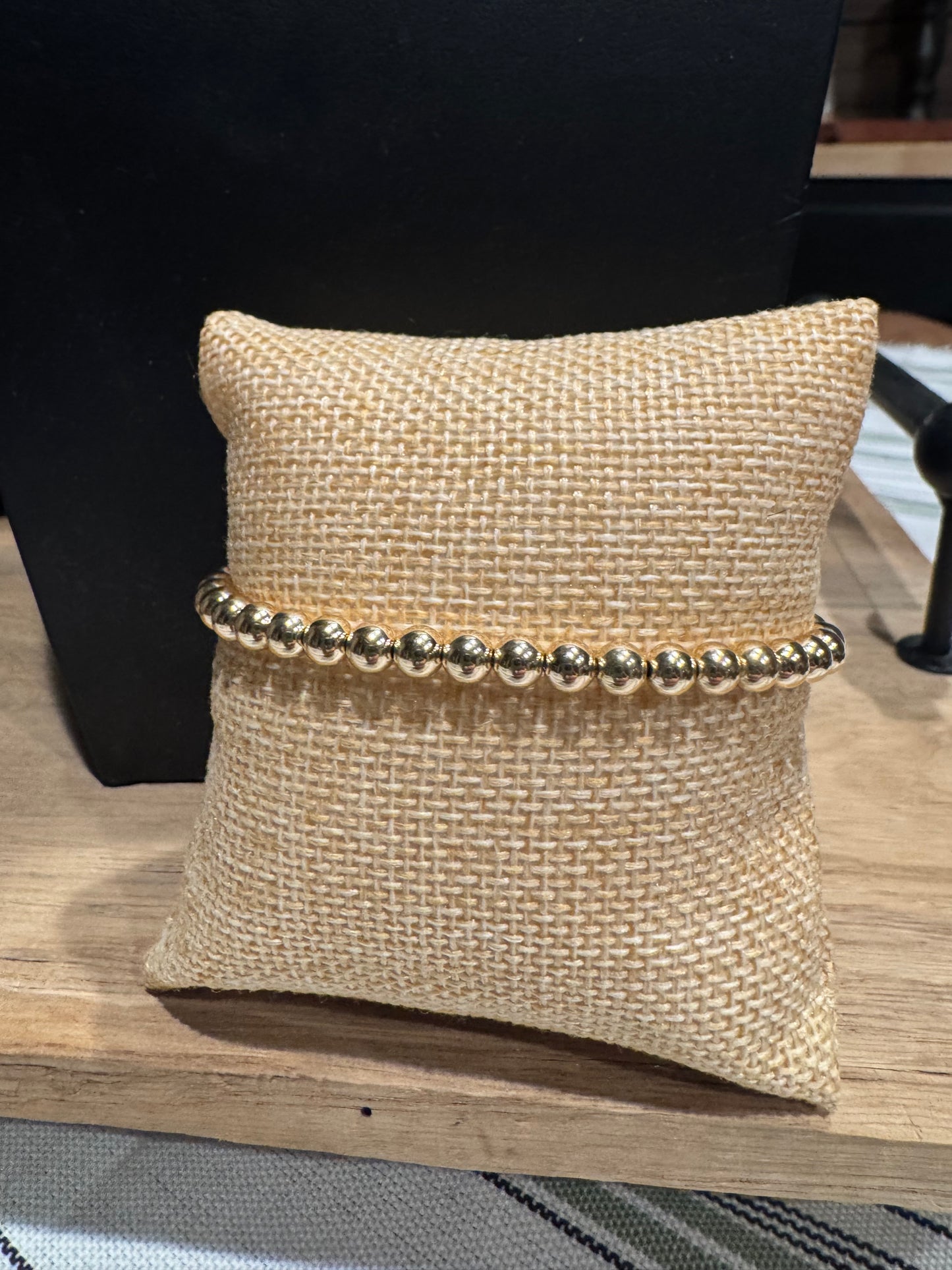 Bracelet - 5mm Gold-Filled Beads