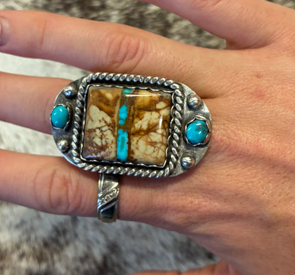 Canyon Adjustable Statement Ring