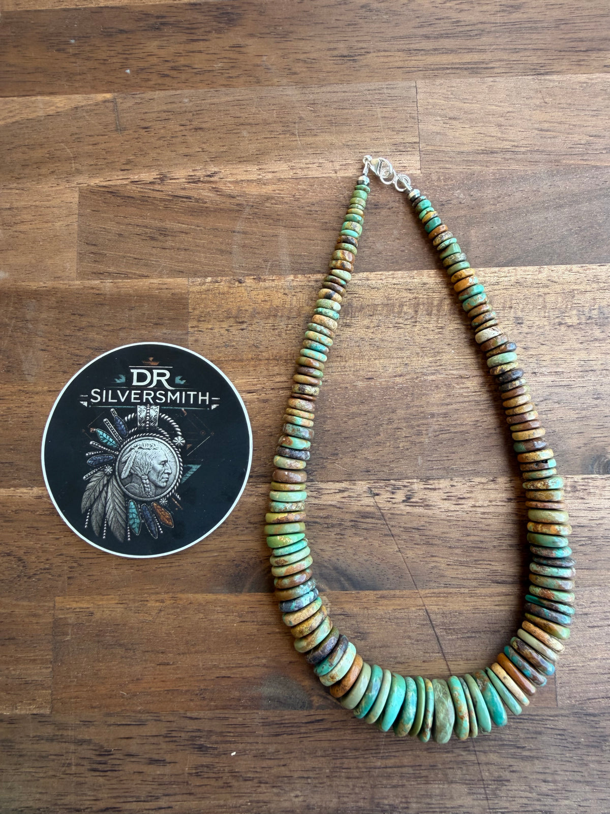 Necklace - 18” - Gradual Turquoise