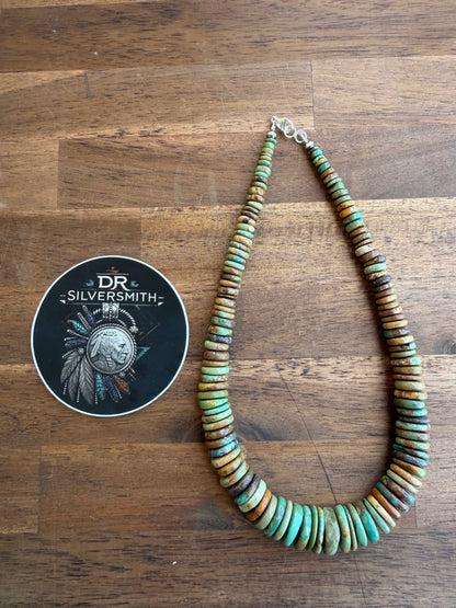 Necklace - 18” - Gradual Turquoise