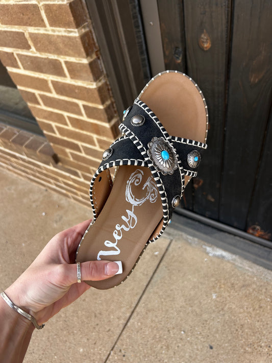 Black Betsy Sandal