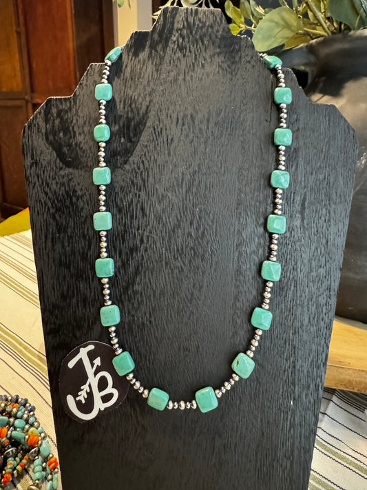 Necklace - 22” Square Dance