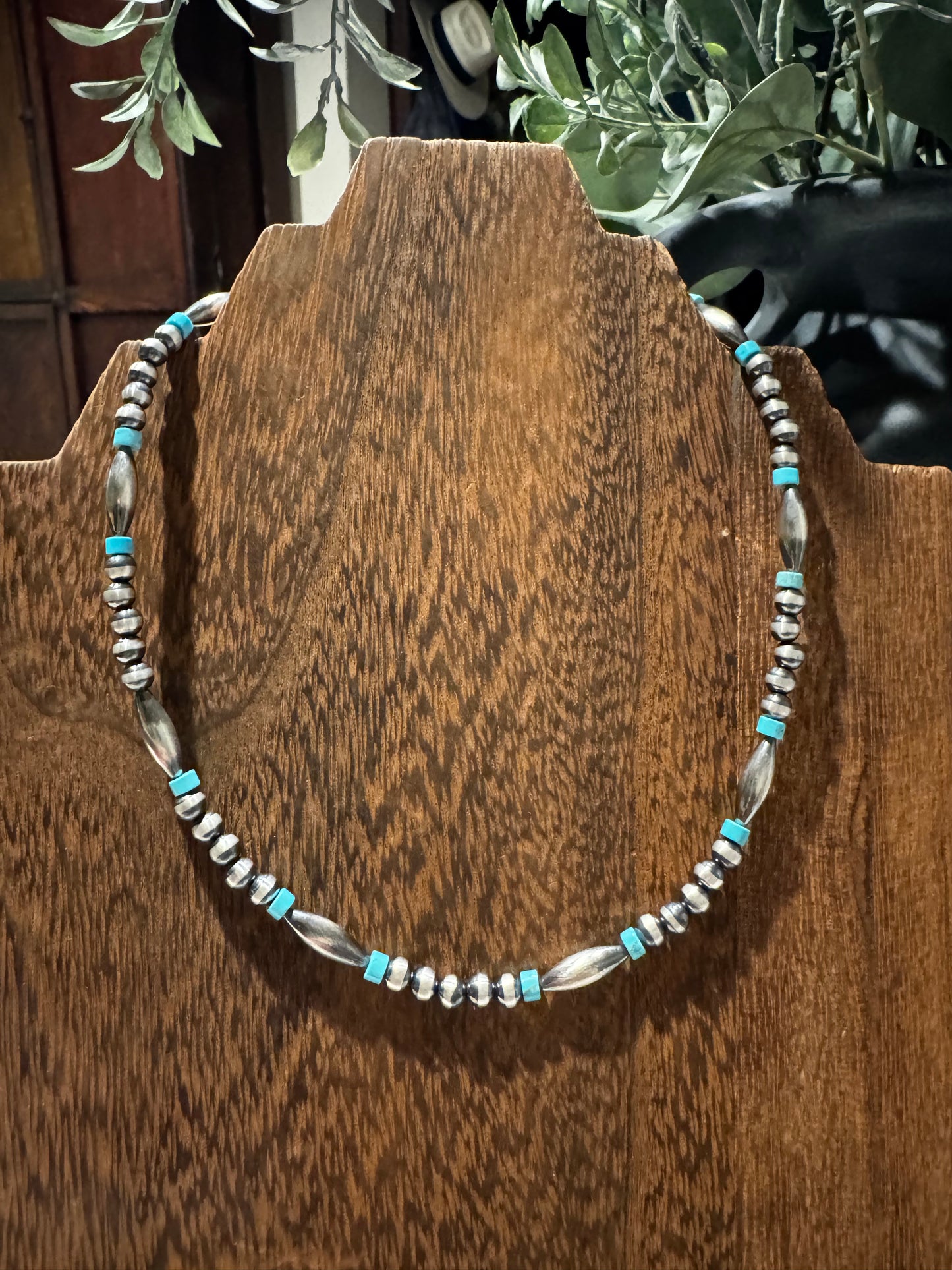 Necklace - Torpedo and Turquoise
