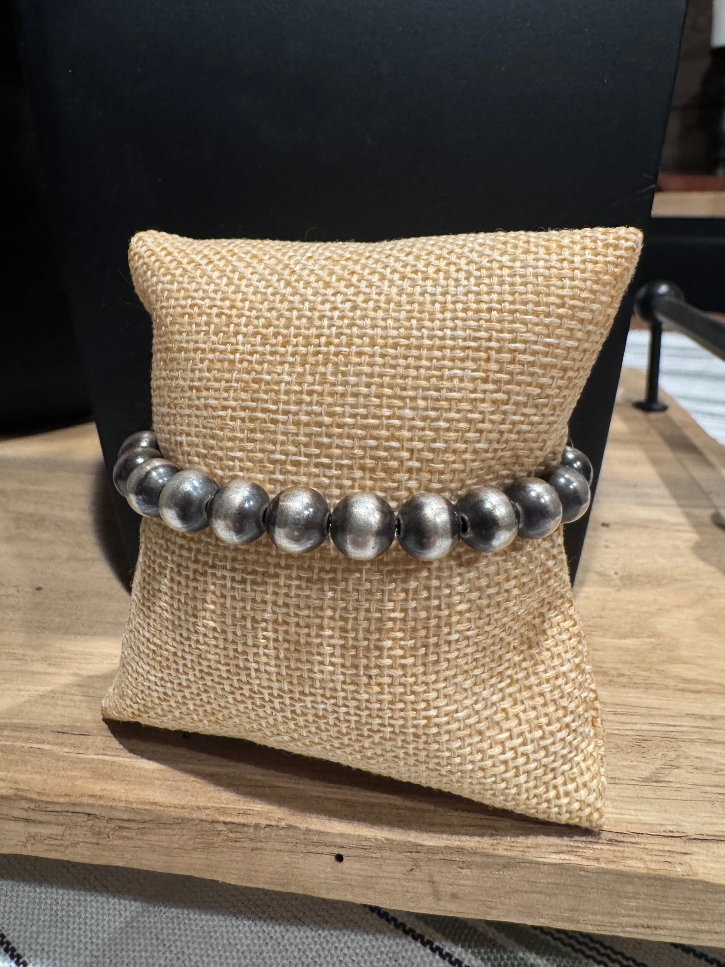 Bracelet - 8mm Sterling Silver Pearls