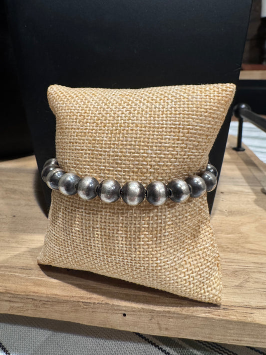 Bracelet - 8mm Sterling Silver Pearls