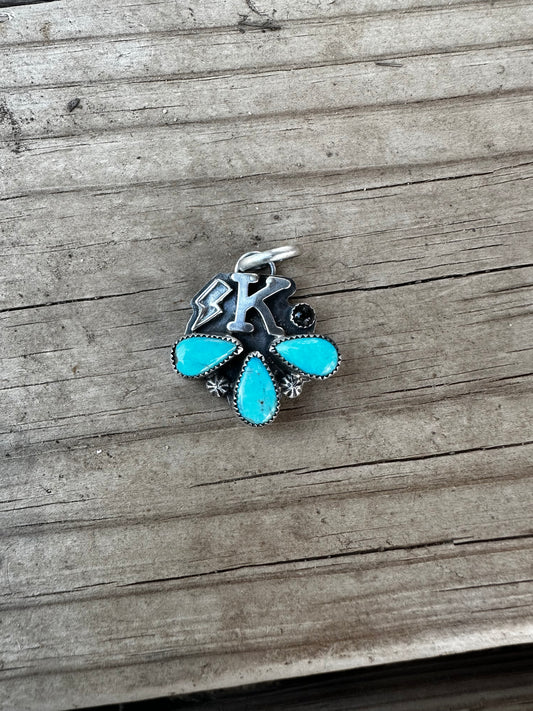 “K” Initial Pendant