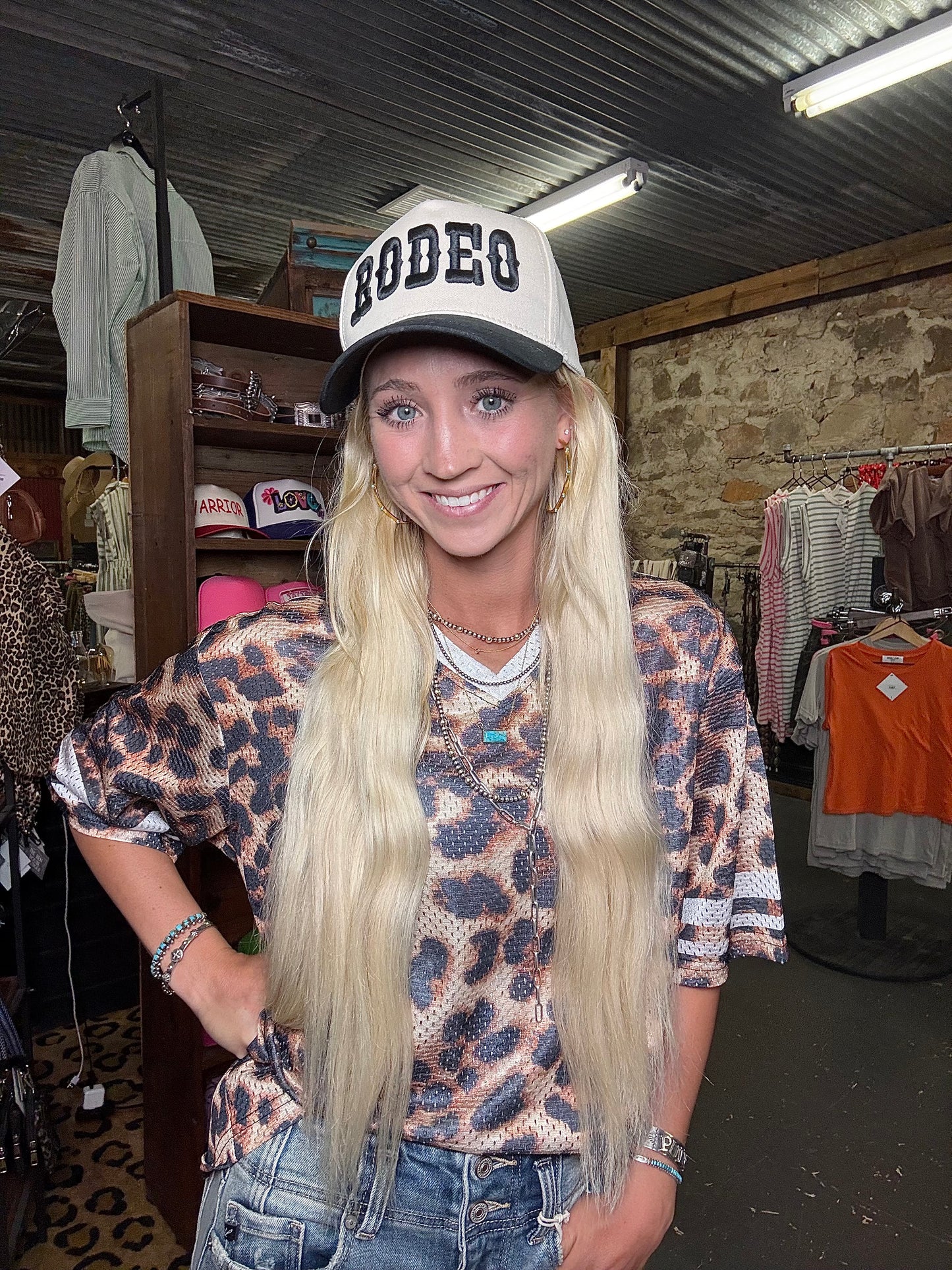 Leopard Jersey Tee