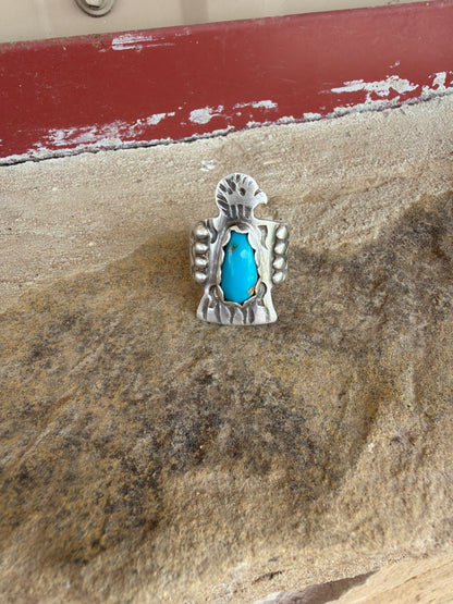 Thunderbird Turquoise Ring