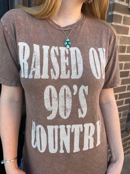 Raised On 90's Country Tee