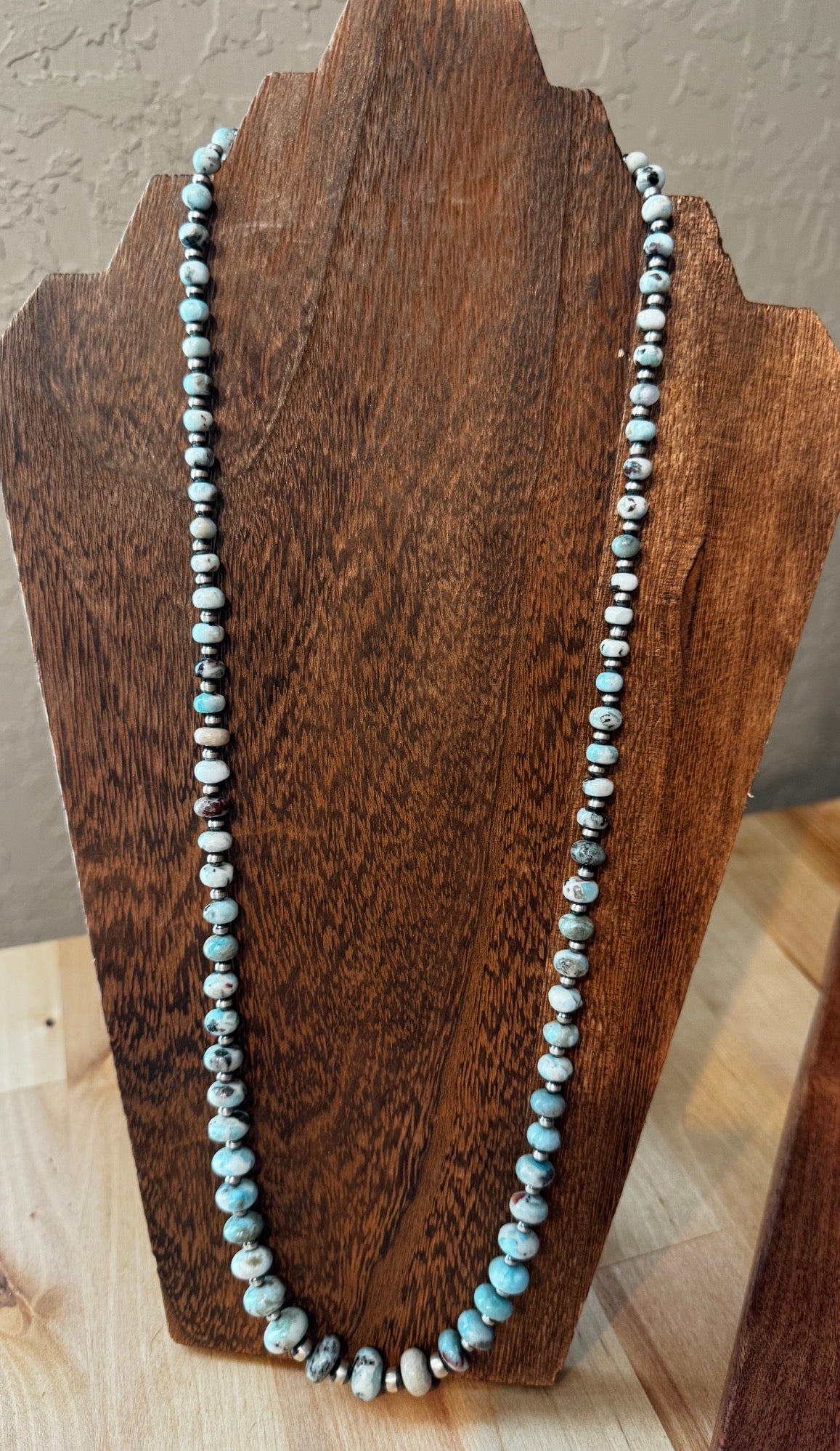 Necklace- 29” Larimar Love