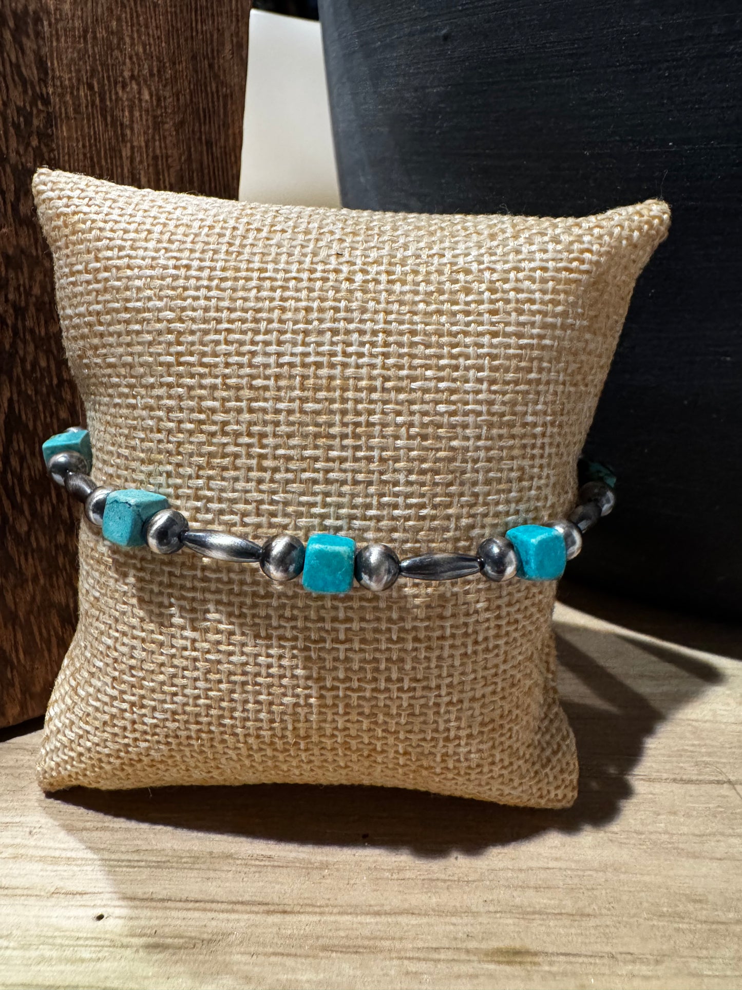 Bracelet - 5/Turquoise Square