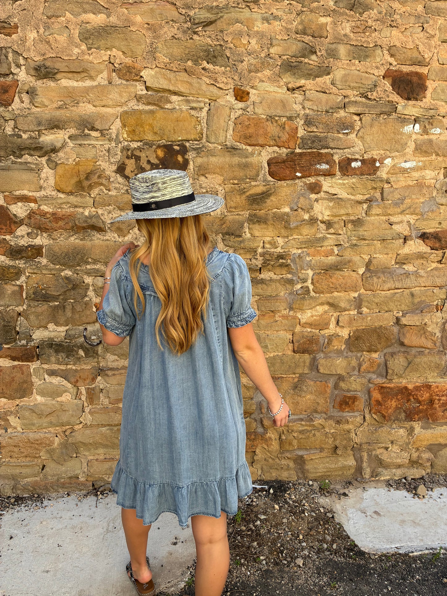 Denim Washed Dress