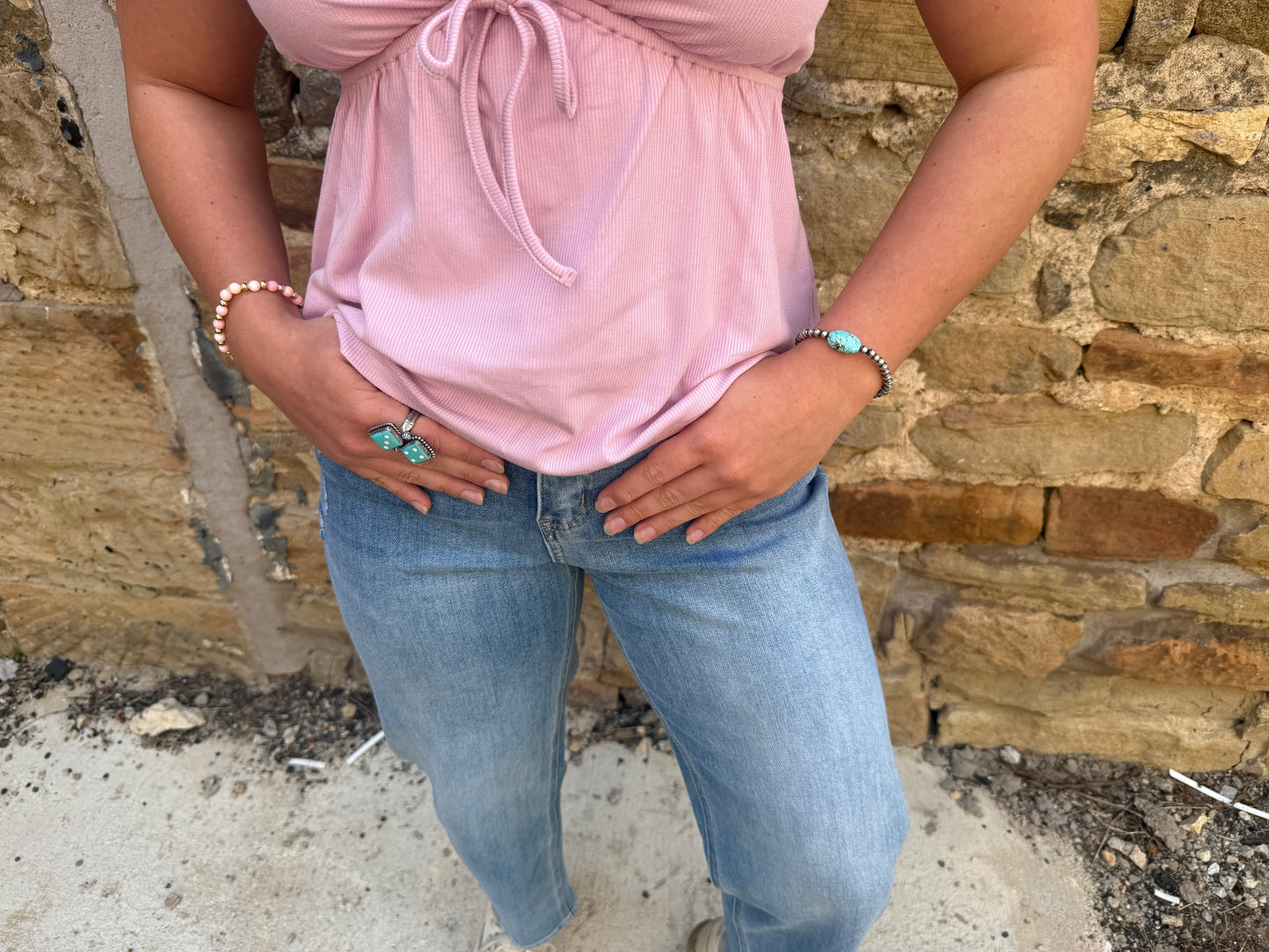 Babydoll Bow Tank