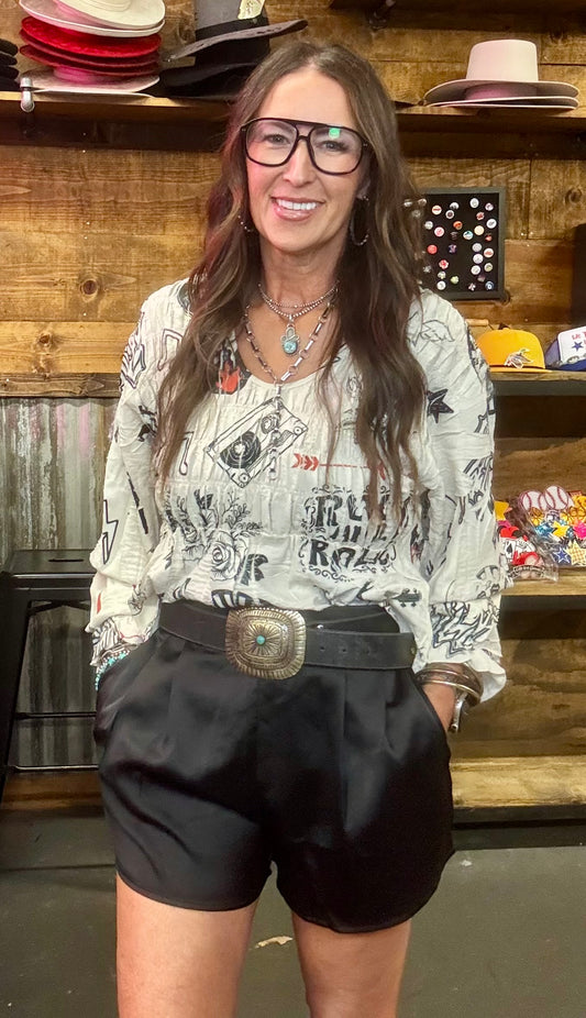 Rock N Roll Blouse