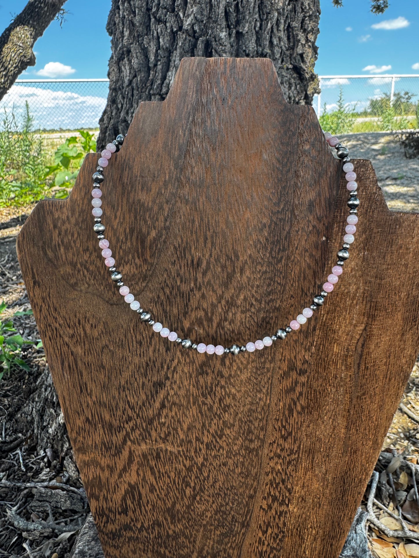 Choker - Pink Pearl