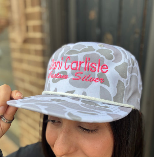 Dani Carlisle Camo Cap