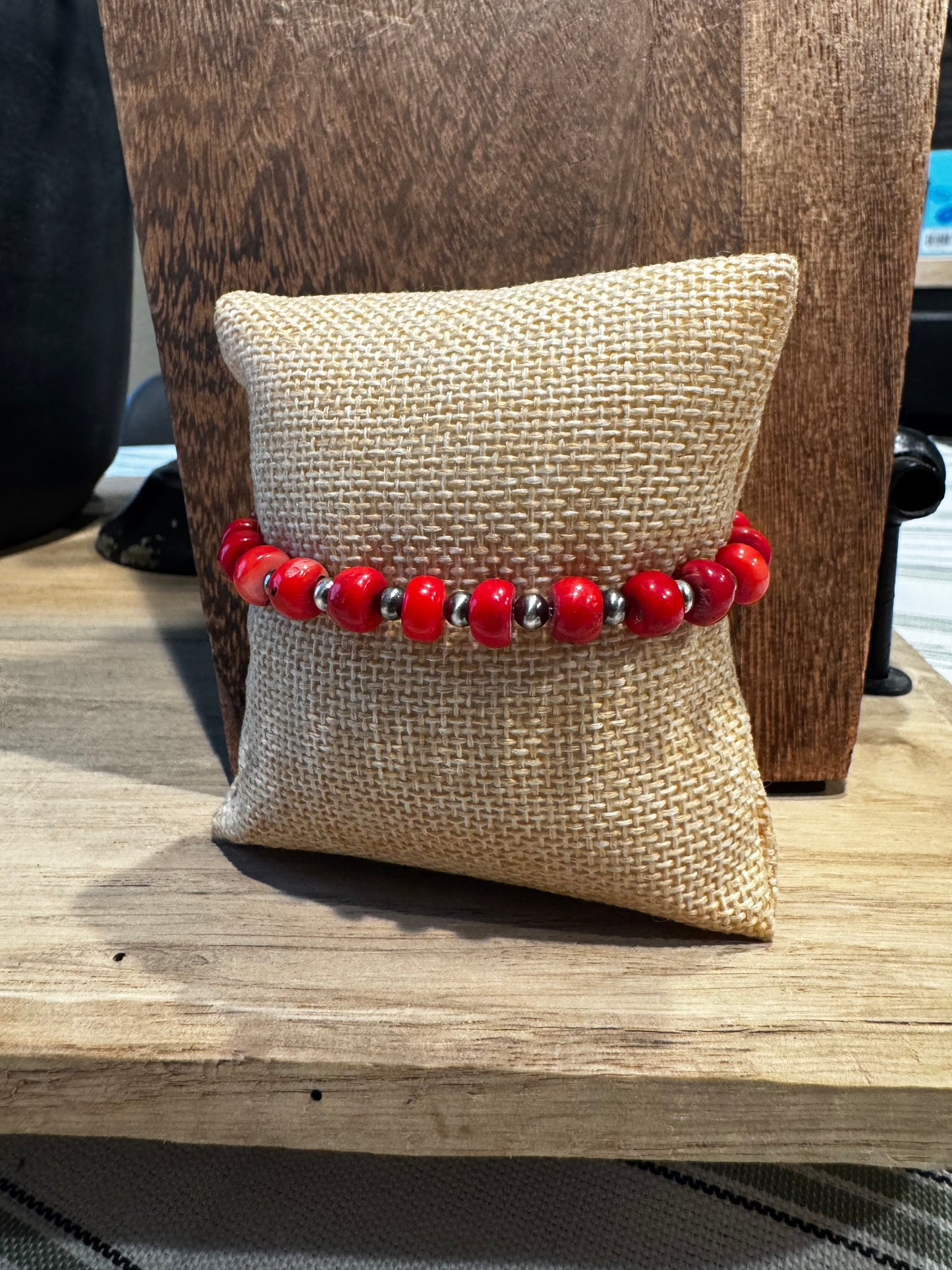 Bracelet - Liberty Red 4mm