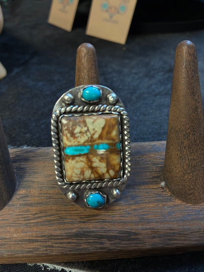 Canyon Adjustable Statement Ring
