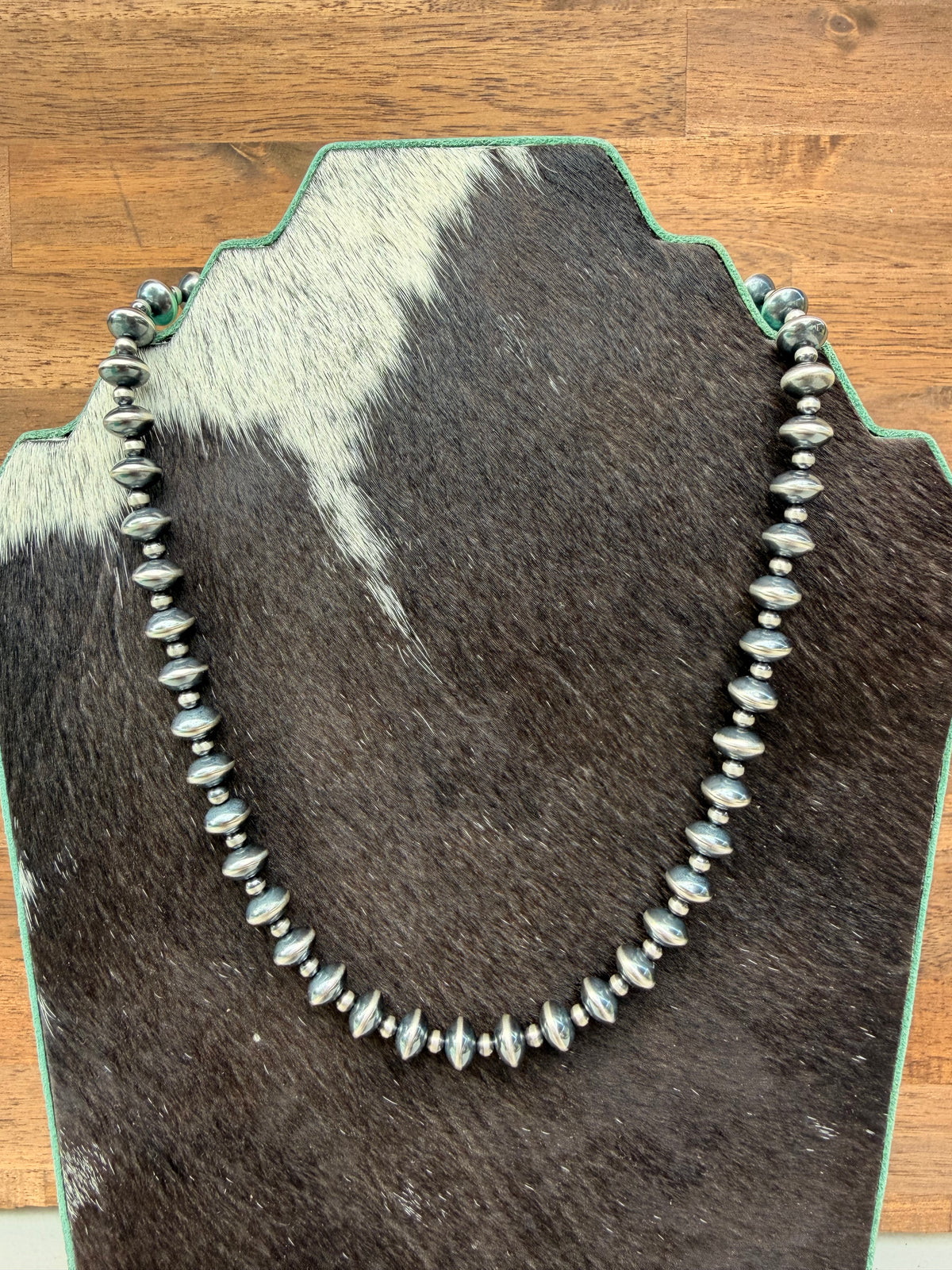 Necklace - 18” - 4mm + 8mm Rondell