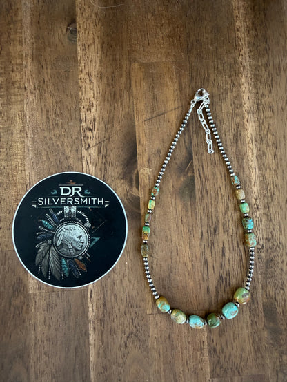 Choker - 3mm & Turquoise