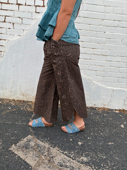 Tulip Pants in Leopard