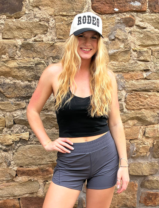 Charcoal Athletic Shorts