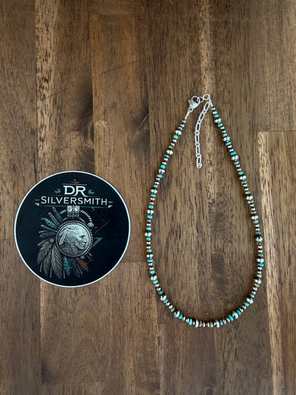 Choker - 3/5mm & Kingman Turquoise