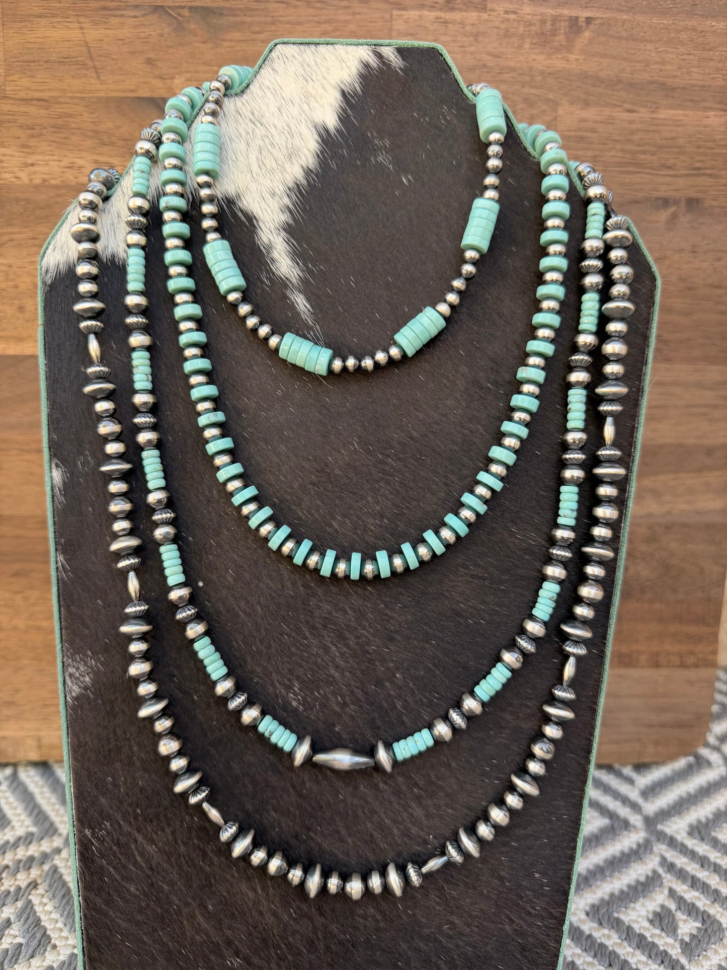 Necklace - 24” - 7mm - 7.5/8mm Rondell - Torpedo